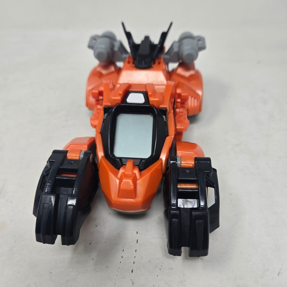 VTech Switch & Go Dinos Akuna the Velociraptor Orange Race Car 2-in-1 Toy